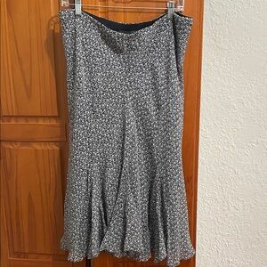 Lauren Ralph Lauren Floral navy- White Women's Skirt